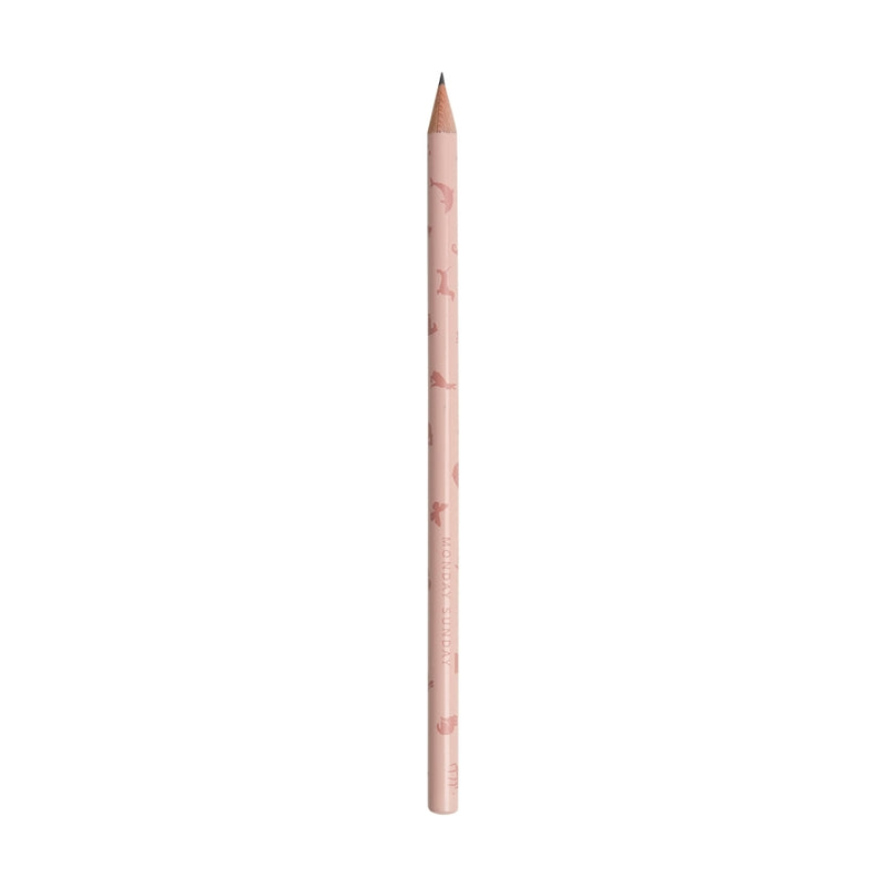 Monday Sunday Pencil - Animals Pens & Pencils Pink